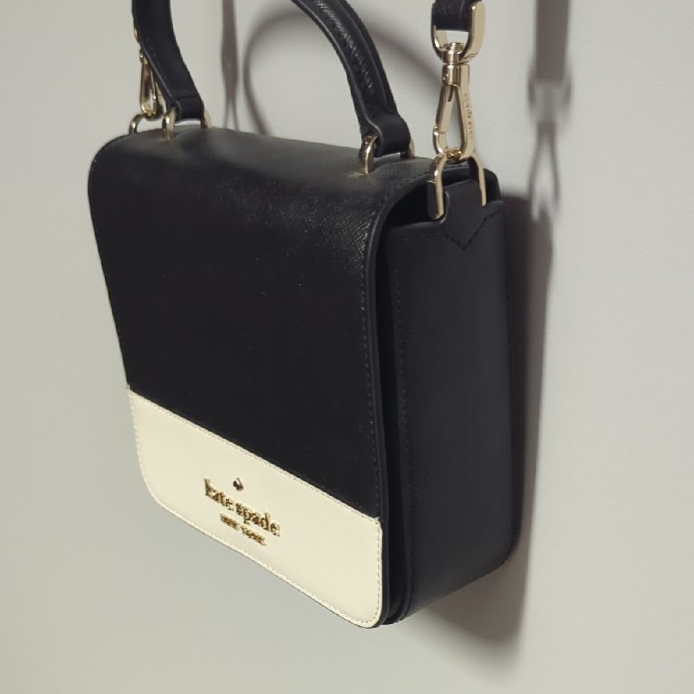 Kate Spade Black and White Crossbody Bag - Picture 3 of 7